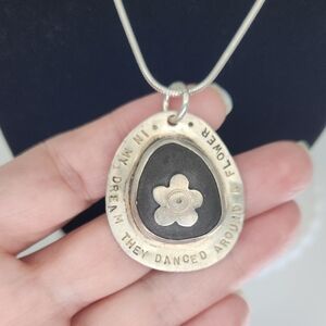 Hand Crafted Sterling Silver Pendant Necklace